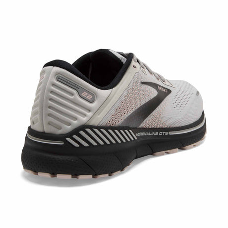 Brooks Adrenaline GTS 22 chaussures de course à pied femme -  Grey / Rose / Black - Talon