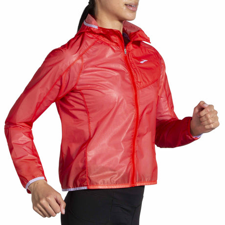 Brooks All Altitude Jacket veste de course à pied femme - Jamberry / Violet Dash