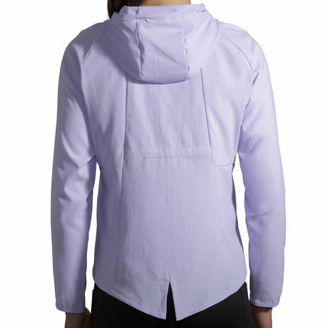 Brooks Canopy manteau coupe-vent de course à pied femme - Violet Dash