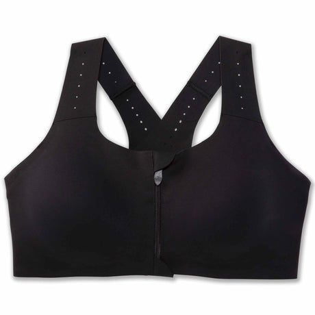 Brooks Dare Zip Run Bra 2.0 soutien-gorge de course à pied - Black