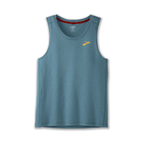 Brooks Distance camisole de course homme - Heather Slate Blue