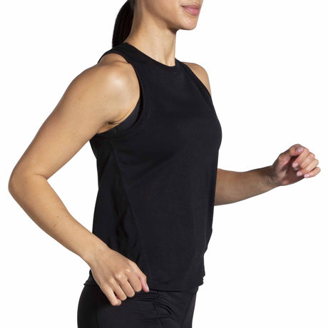 Brooks Distance camisole de course à pied pour femme - Noir