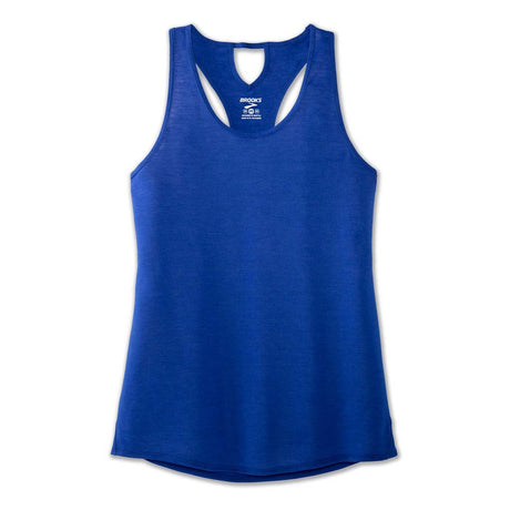 Brooks Distance camisole de course à pied sans manches femme lapis blue