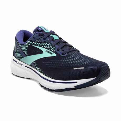 Brooks Ghost 14 chaussures de course à pied pour femme - Peacoat / Yucca / Navy - angle