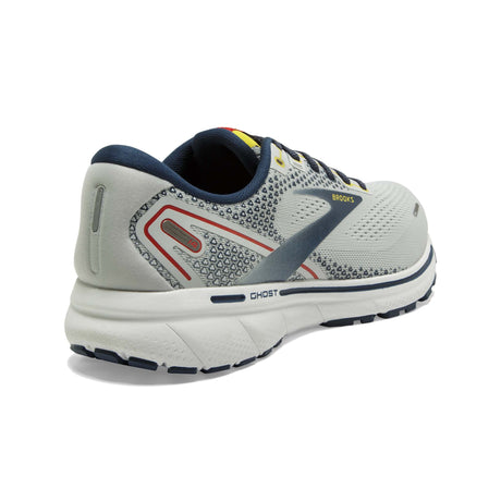 Brooks Ghost 14 chaussures de course a pied homme - Grey / Titan / Maize -talon