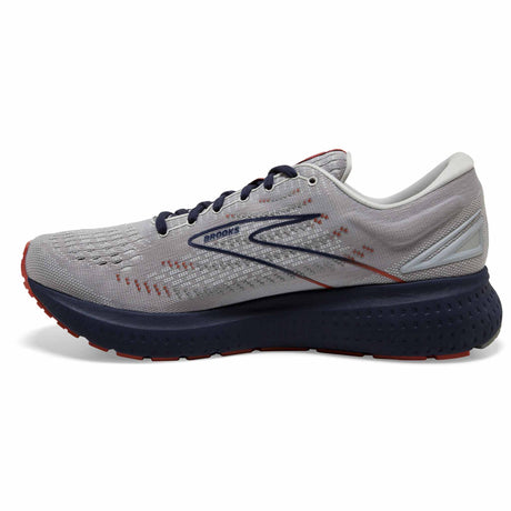 Brooks Glycerin 19 chaussures de course à pied homme - Grey / Alloy / Peacoat - Côté