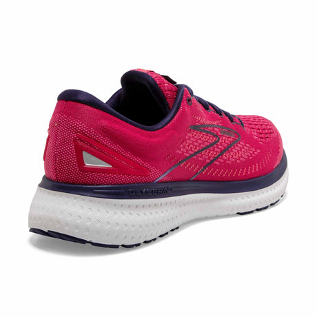 Brooks Glycerin 19 chaussures de course à pied femme - Barberry / Purple / Calypso - angle 2