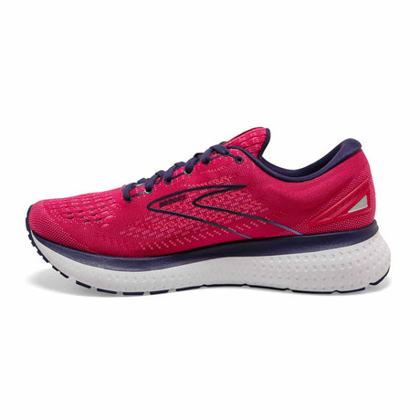 Brooks Glycerin 19 chaussures de course à pied femme - Barberry / Purple / Calypso - côté