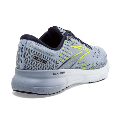 Brooks Glycerin 20 running femme talon- light blue peacoat nightlife