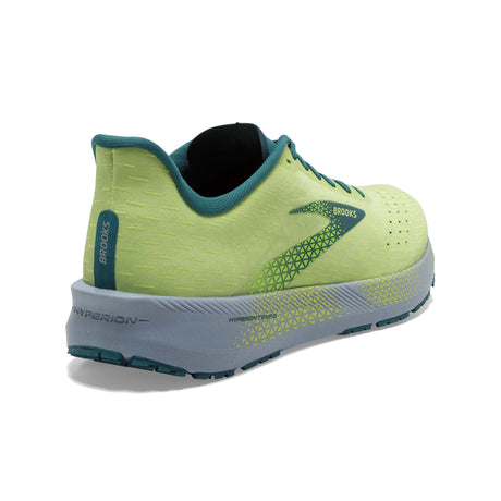 Brooks Hyperion Tempo chaussures de course à pied homme - green kayaking dusty blue talon