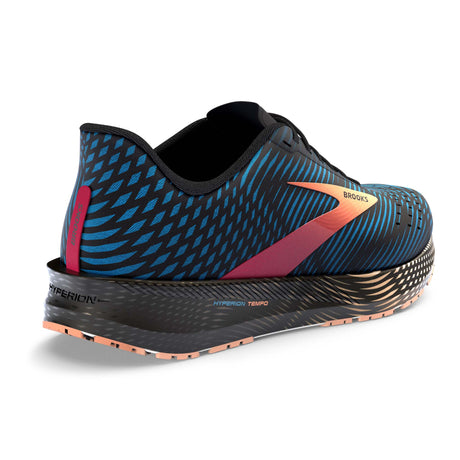 Brooks Hyperion Tempo souliers de course femme - blue / phantom / cosmo - talon