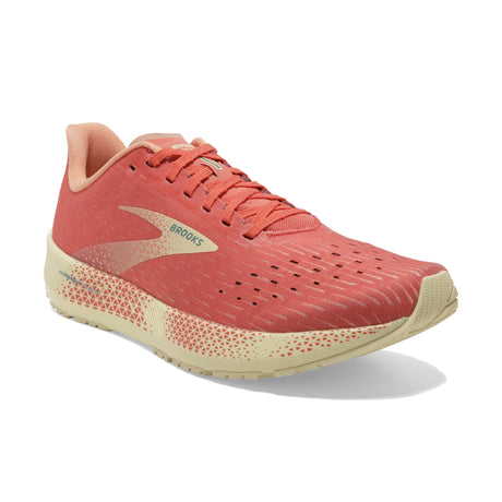 Brooks Hyperion Tempo souliers de course femme hot coral flan fusion coral profil