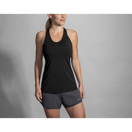 Brooks Pick-Up Tank Top camisole de course à pied sans manches femme noir lv