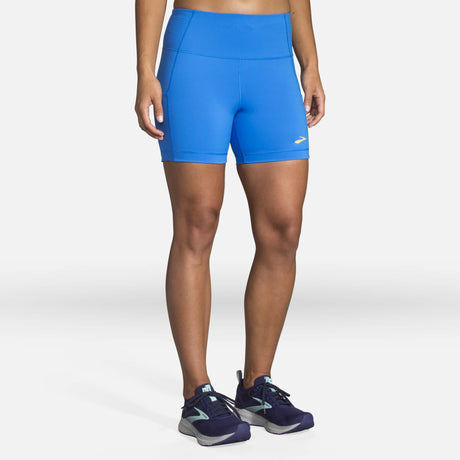 Brooks Method 5 pouces Short cuissard course blue bolt femme face 2