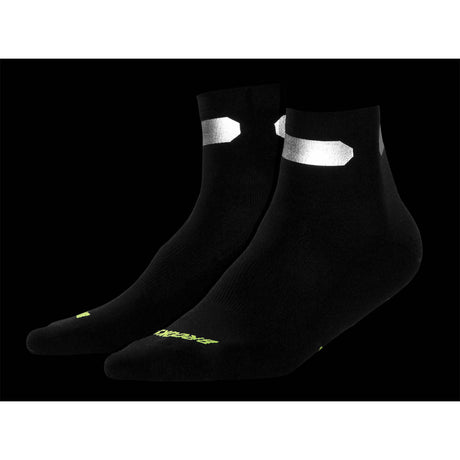 Brooks Carbonite chaussettes de course a pied unisexe réfléchisant