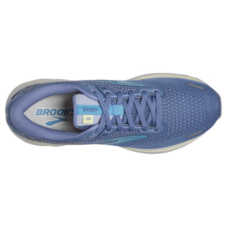 Brooks Ghost 14 chaussures de course a pied pour femme blue ocean oyster empeigne