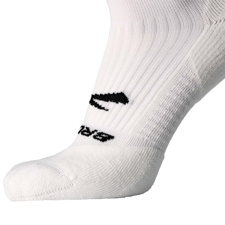 Brooks Ghost No Show chaussettes de course unisexe blanc medial