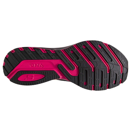 Brooks Launch 9 running homme semelle- black pink yellow