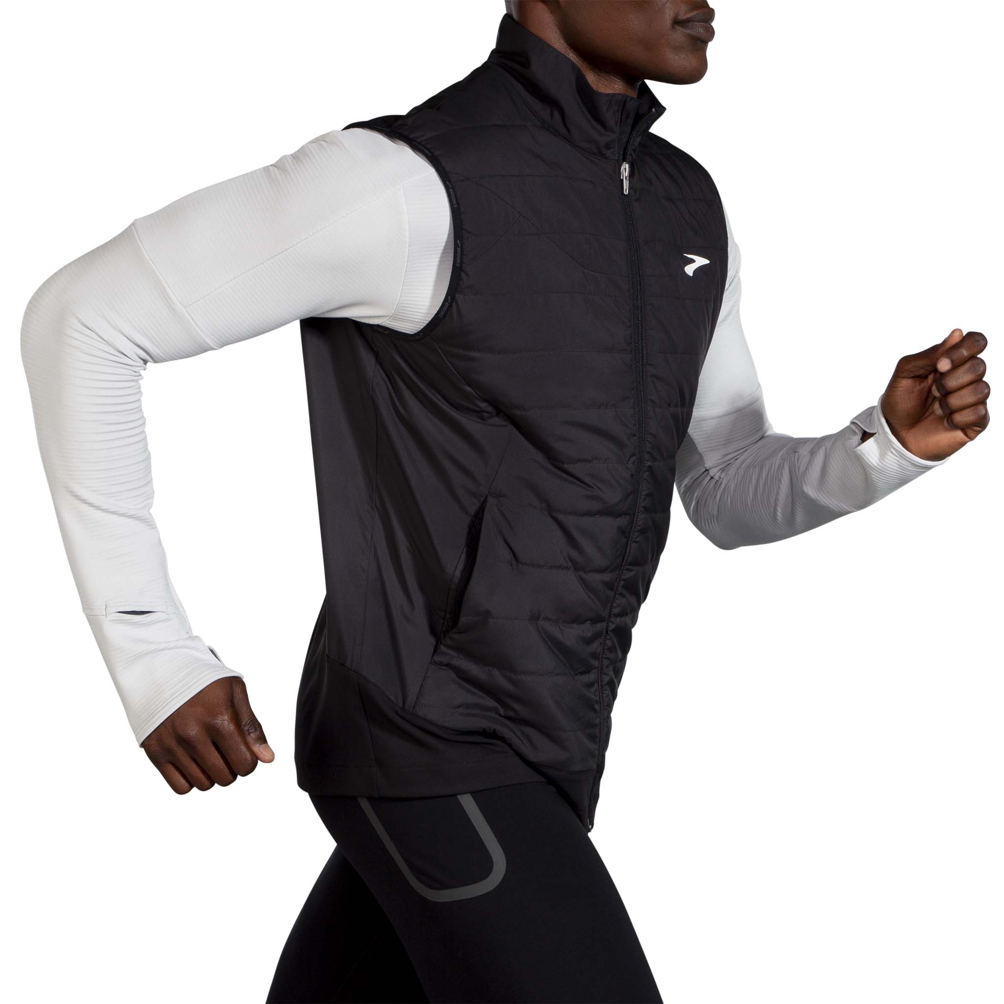 Brooks Shield Hybrid 2.0 sleeveless running vest for men – Soccer Sport  Fitness