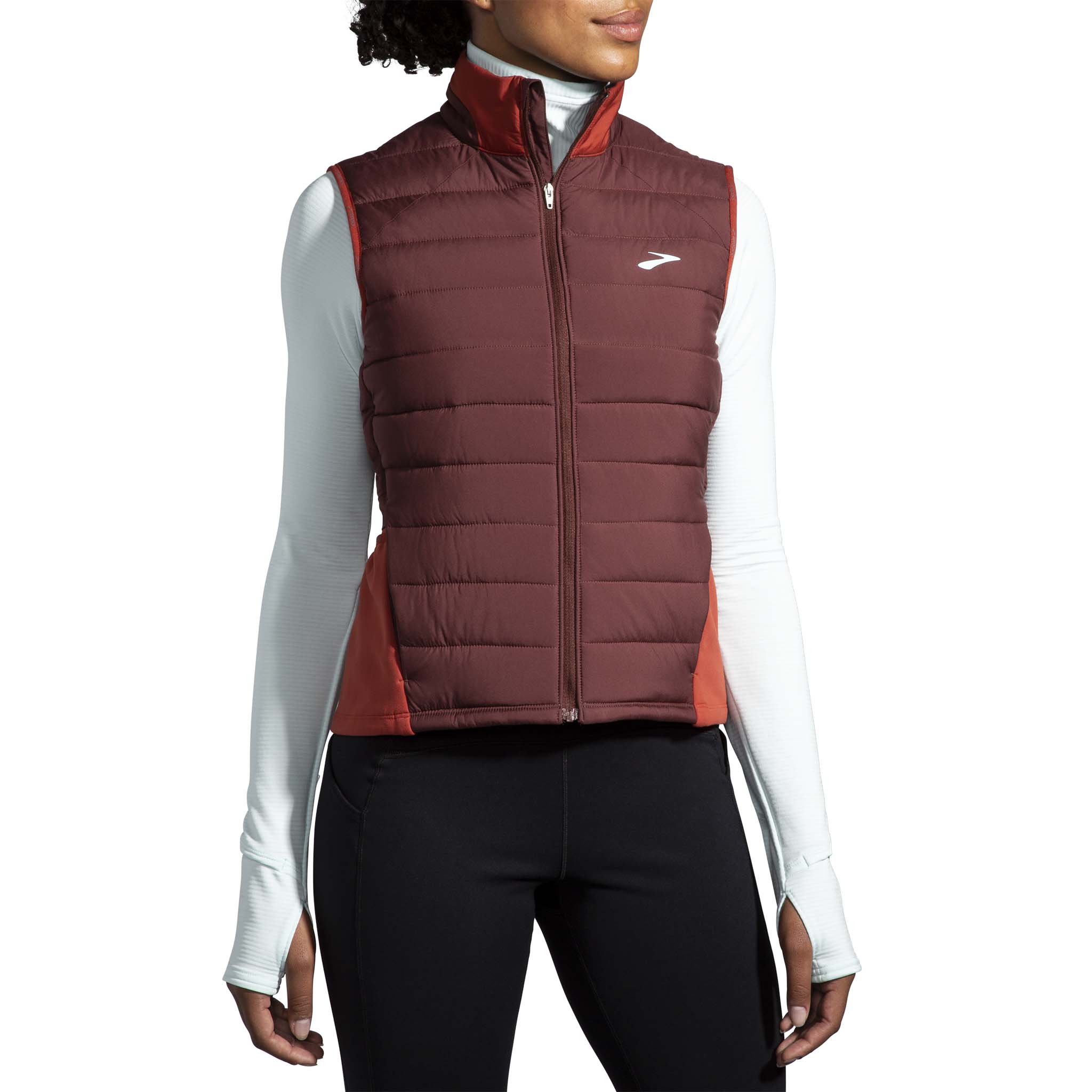Brooks Shield Hybrid 2.0 sleeveless running vest for women
