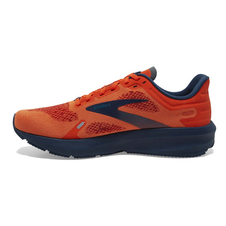 Brooks Launch 9 chaussures de course à pied flame titan pour homme lateral