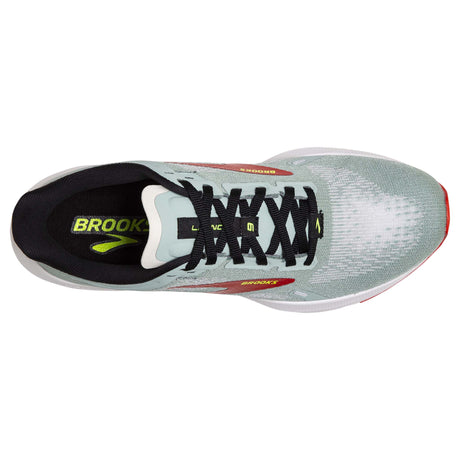 Brooks Launch 9 chaussures de course à pied blue surf pour femme empeigne