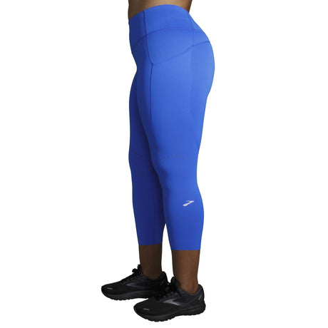 Brooks Method 3/4 Tight legging de course à pied bluetiful femme  lateral