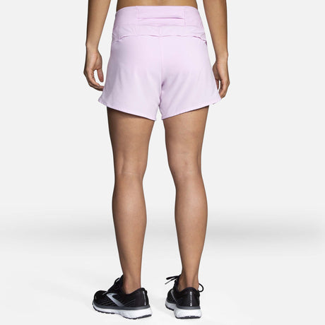 Brooks Chaser 5" shorts course orchid haze femme dos