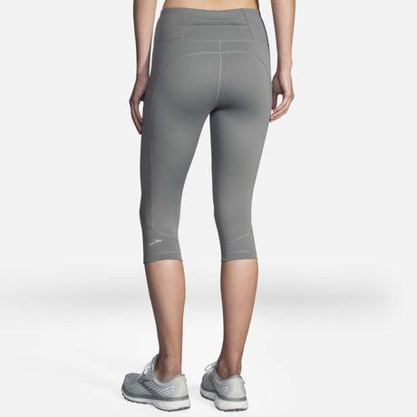 Brooks Method 1/2 Crop Tight acier femme dos