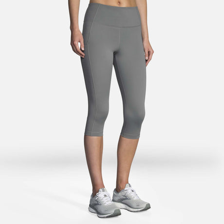 Brooks Method 1/2 Crop Tight acier femme face 2