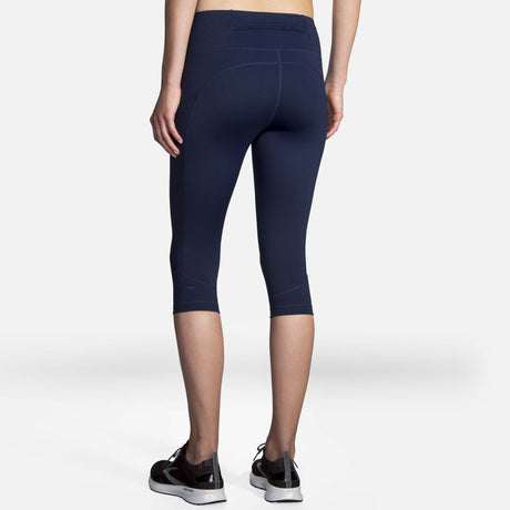 Brooks Method 1/2 Crop Tight marine femme dos