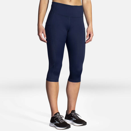 Brooks Method 1/2 Crop Tight marine femme face 2