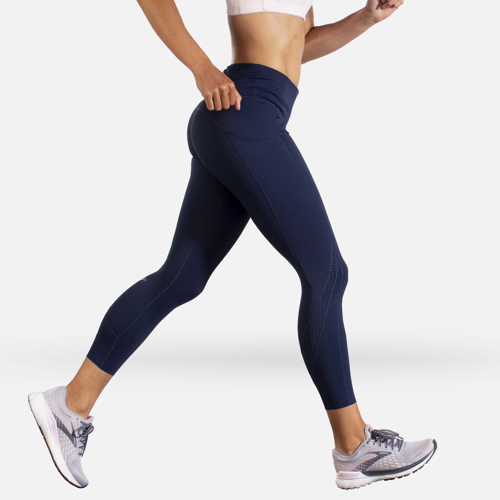 Brooks Method 3/4 Tight running leggings for women – Soccer Sport Fitness