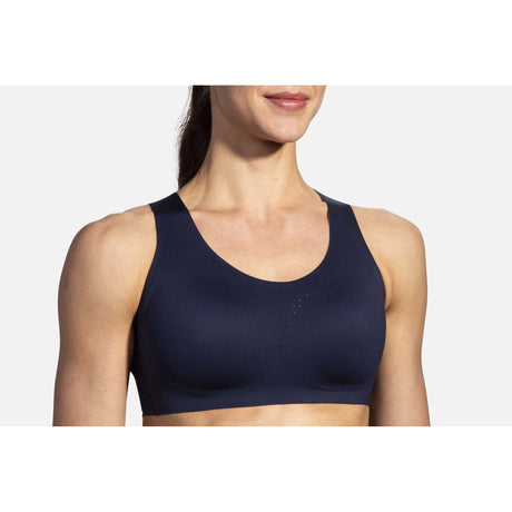 Brooks Dare Crossback top course marine femme face