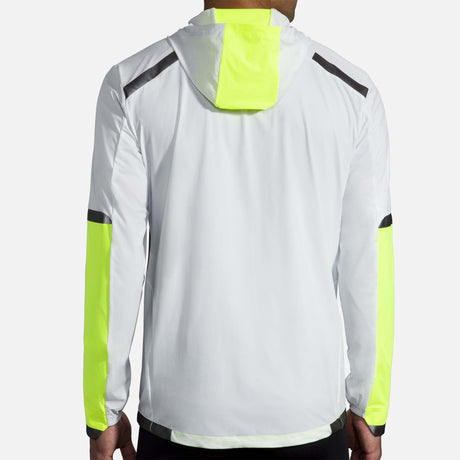 Brooks Carbonite Jacket de course a pied haute visibilité homme dos