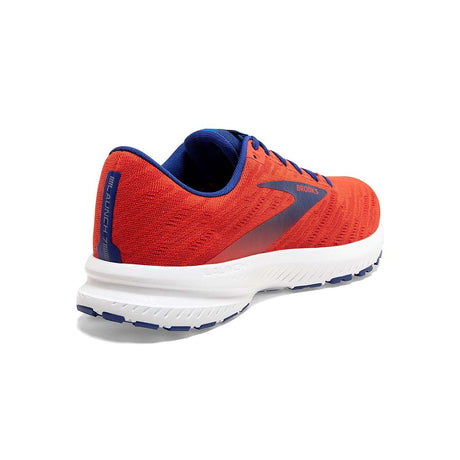 Brooks Launch 7 chaussures de course a pied pour homme rouge rv