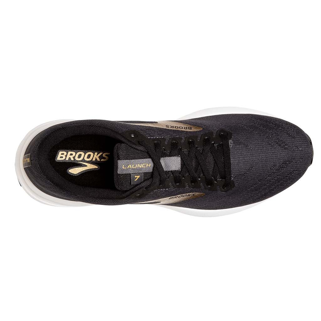 Brooks black outlet and gold shoes