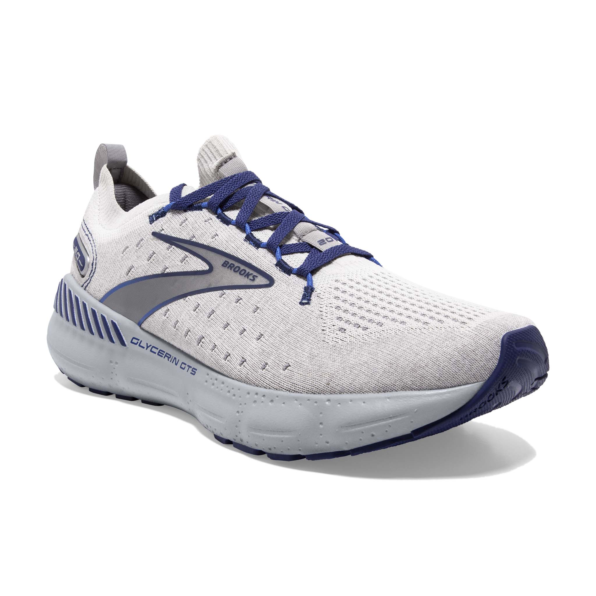 Brooks Glycerin GTS 20 WIDE FIT Mens Running Shoes - Blue – Start