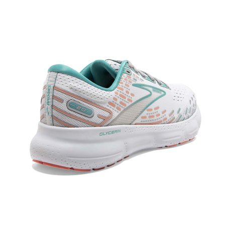 Brooks Glycerin 20 running femme oyster latigo bay coral talon