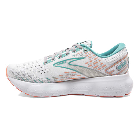 Brooks Glycerin 20 running femme oyster latigo bay coral lateral