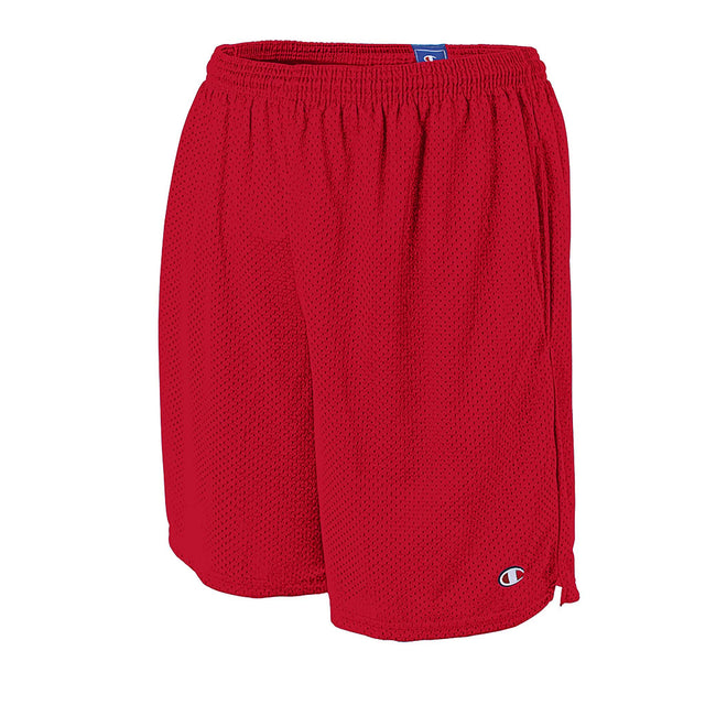 Champion Mesh short sport pour homme rouge scarlet