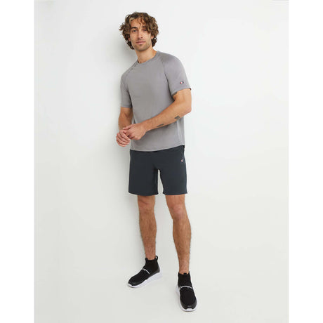 Champion 8-Inch City Sport short gris noir homme face