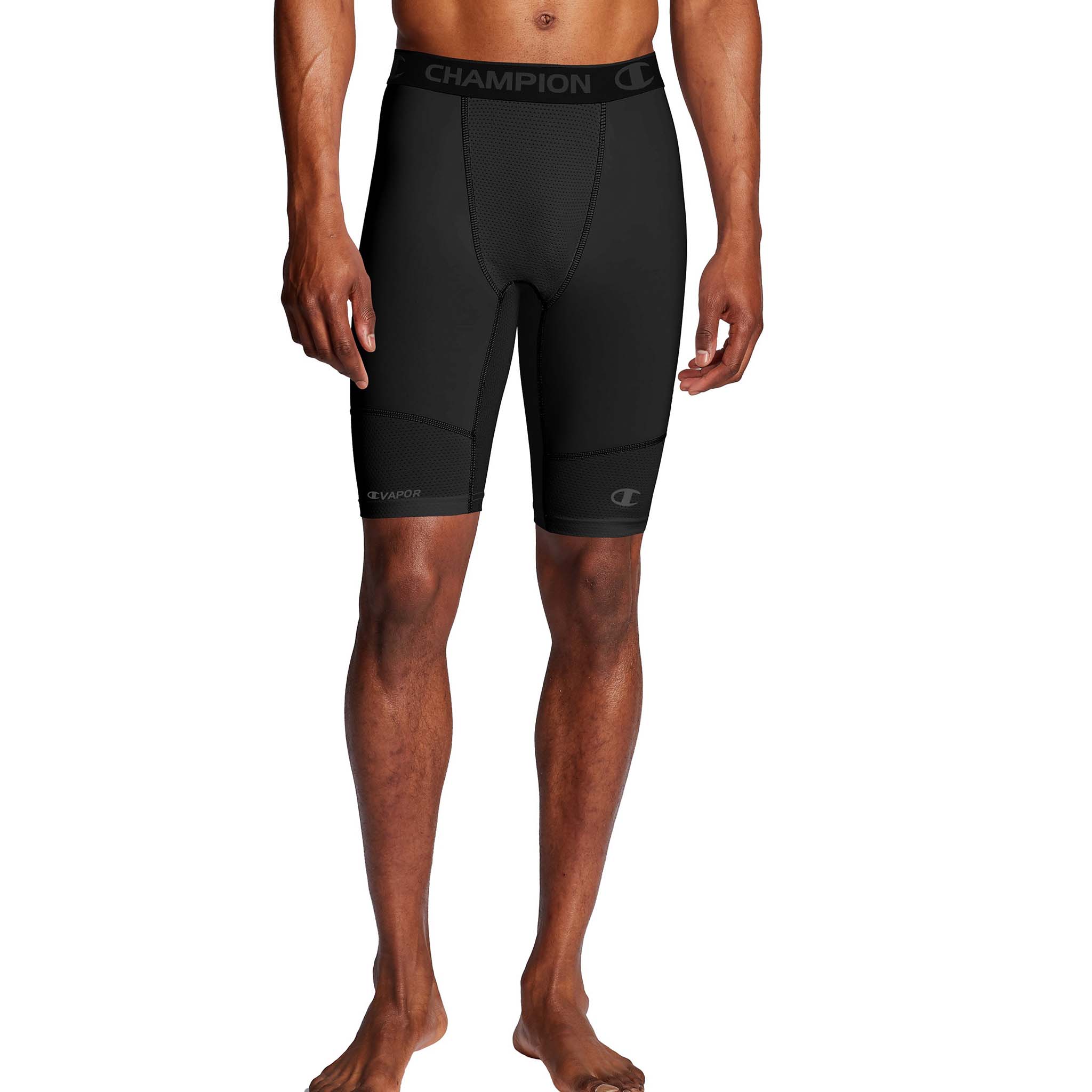 Champion Men's Powerflex Compression Short 9 Inch, Black, Small : Clothing,  Shoes & Jewelry 