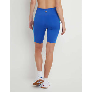 champion women's absolute fitted bike shorts