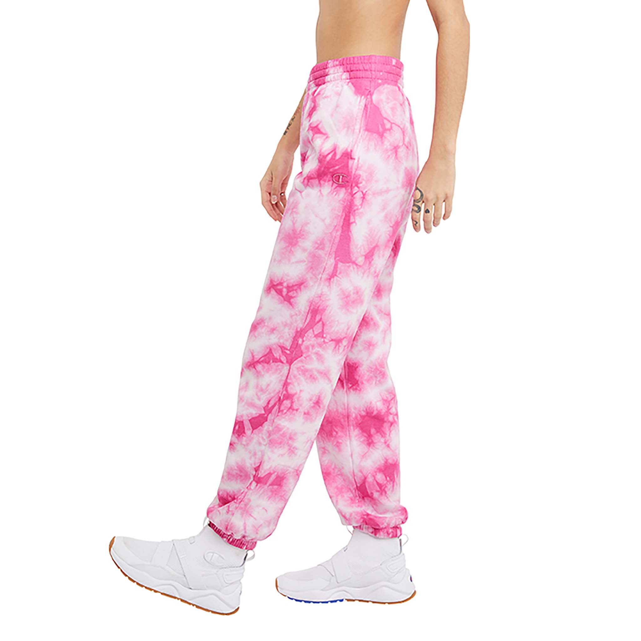 Pink champion sweat on sale outfit