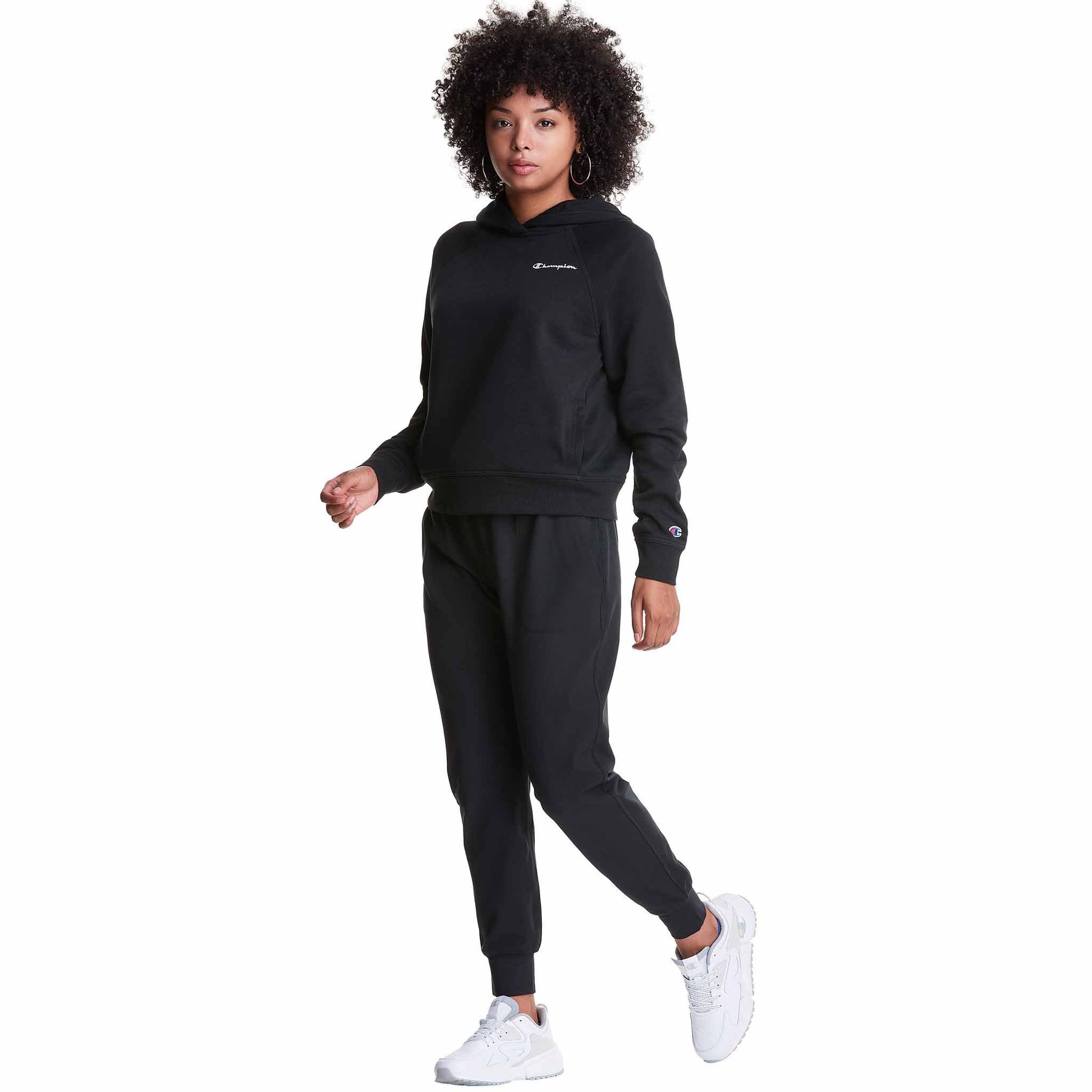 Womens black hot sale champion sweatsuit