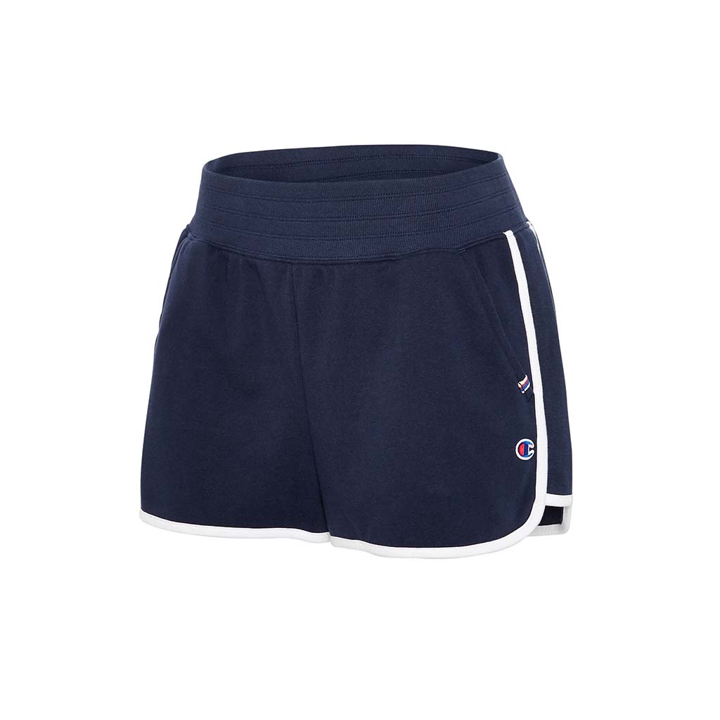 Navy gym sale shorts womens