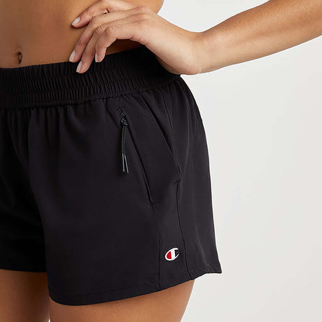 Champion City Sport Eco 3-inch short noir femme taille