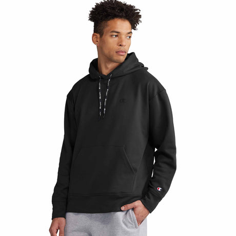 Champion Game Day Hoodie sweatshirt sport à capuchon pour homme - Noir - face