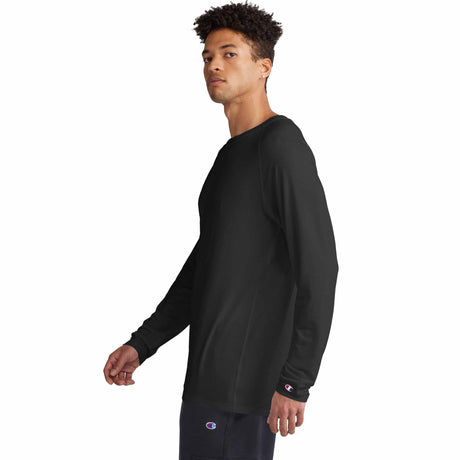 Champion Long Sleeve Graphic City Sport Tee chandail à manches longues - Noir - Côté